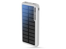   Boompods hordozható külső akkumulátor / power bank - 10.000 mAh - Boompods      Obi-Solar - 2xUSB + Type-C - fehér