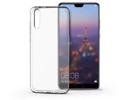 Haffner Ultra Slim 0,3mm szilikon tok - Huawei P20 - átlátszó