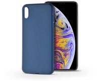 Apple iPhone XS Max szilikon hátlap - Soft - kék