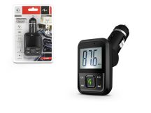   FM-08BT FM-transmitter - Bluetooth + USB + memóriakártya olvasó - fekete