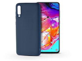 Samsung A705F Galaxy A70 szilikon hátlap - Soft - kék