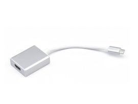 HDMI - USB Type-C 3.1 adapter - fehér/ezüst