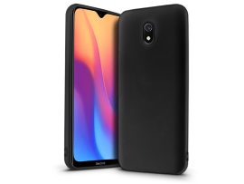 Xiaomi Redmi 8A szilikon hátlap - Soft Premium - fekete