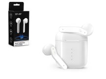   TWS Bluetooth sztereó headset v5.0 + töltőtok - EP-037 True Wireless Earphones -fehér