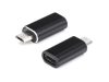 Lightning - micro USB adapter - fekete