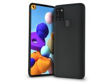 Samsung A217F Galaxy A21s szilikon hátlap - Soft - fekete