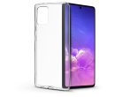   Samsung G770F Galaxy S10 Lite szilikon hátlap - Soft Clear - átlátszó