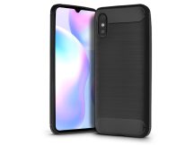 Xiaomi Redmi 9A/9AT szilikon hátlap - Carbon - fekete