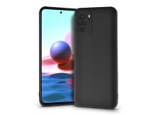   Xiaomi Redmi Note 10/Note 10S szilikon hátlap - Soft - fekete