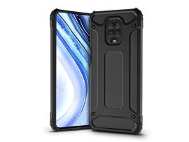 Xiaomi Redmi Note 9 Pro/Note 9 Pro Max/Note 9S ütésálló hátlap - Armor - fekete