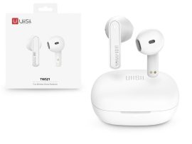 UiiSii Bluetooth sztereó headset v5.0 + töltőtok - UiiSii TWS21 True Wireless   Stereo Earphone - fehér