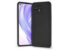   Xiaomi Mi 11 Lite LTE/11 Lite 5G szilikon hátlap - Soft Premium - fekete