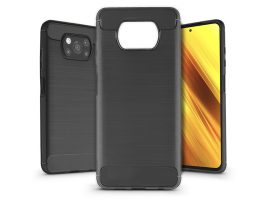 Xiaomi Poco X3/X3 Pro szilikon hátlap - Carbon - fekete