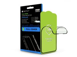 Apple iPhone 13/13 Pro/14 rugalmas üveg képernyővédő fólia - Bestsuit Flexglass 3D Full Cover - fekete