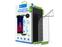   Samsung SM-S918 Galaxy S23 Ultra rugalmas üveg képernyővédő fólia - Bestsuit    Flexglass 3D Full Cover Biomaster - fekete