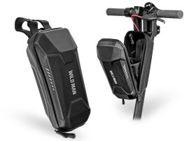 Wildman univerzális elektromos rollerre/rollerre szerelhető, vízálló, kemény    táska - Wildman  CBC-3L Scooter Bag - fekete - ECO csomagolás