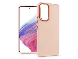 Samsung A536U Galaxy A53 5G szilikon hátlap - Frame - rózsaszín