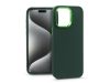 Apple iPhone 15 Pro Max szilikon hátlap - Frame - zöld Apple iPhone 15 Pro Max szilikon hátlap - Frame - zöld