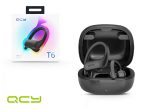   QCY Bluetooth sztereó TWS sport headset v5.0 + töltő dokkoló - QCY T6 TWSSport  Bluetooth Earbuds - fekete