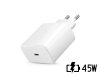 Samsung gyári USB hálózati töltő adapter Type-C bemenettel - 45W - EP-TA845EWE  PD.3.0 Super Fast Charging - fehér (ECO csomagolás)