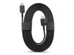   Samsung gyári USB Type-C - USB Type-C adat- és töltőkábel 180 cm-es vezetékkel -3A - EP-DW767JBE - fekete (ECO csomagolás)