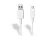 Samsung gyári micro USB adat- és töltőkábel - ECB-DU4AWE white (ECO csomagolás)