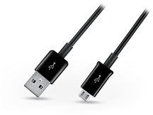   Samsung gyári micro USB adat- és töltőkábel - ECB-DU5ABE - fekete (ECO          csomagolás)