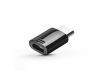 Samsung gyári micro USB - USB Type-C adapter - EE-GG970/GH98-40218A - fekete    (ECO csomagolás)