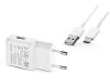 Samsung gyári USB hálózati töltő adapter + USB Type-C adatkábel - 10W -         EP-TA200EWE + EP-DN930 Type-C - fehér (ECO csomaglás)