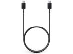   Samsung gyári USB Type-C - USB Type-C adat- és töltőkábel 100 cm-es vezetékkel -EP-DA905BBE - fekete (ECO csomagolás)