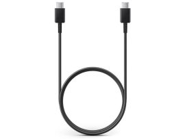 Samsung gyári USB Type-C - USB Type-C adat- és töltőkábel 100 cm-es vezetékkel -EP-DA905BBE - fekete (ECO csomagolás)