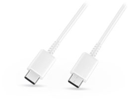 Samsung gyári USB Type-C - USB Type-C adat- és töltőkábel 100 cm-es vezetékkel  -EP-DG977BWE - fehér (ECO csomagolás)