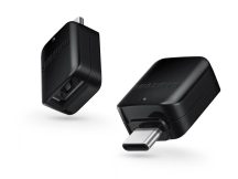   Samsung gyári OTG USB - USB Type-C átalakító adapter - GH96-12331A - fekete - (ECO csomagolás)