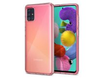   Samsung A515F Galaxy A51 ütésálló hátlap - Spigen Liquid Crystal - átlátszó