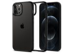   Apple iPhone 12 Pro Max ütésálló hátlap - Spigen Ultra Hybrid - fekete/átlátszó