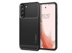   Samsung S901B Galaxy S22 5G ütésálló hátlap - Spigen Rugged Armor - fekete