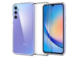 Samsung SM-A346 Galaxy A34 5G ütésálló hátlap - Spigen Ultra Hybrid - átlátszó