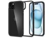 Apple iPhone 15 ütésálló hátlap - Spigen Ultra Hybrid - fekete/átlátszó Apple iPhone 15 ütésálló hátlap - Spigen Ultra Hybrid - fekete/átlátszó