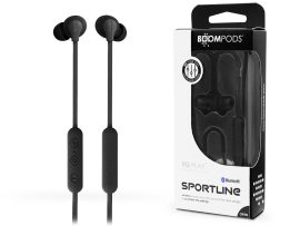 Boompods Sport Bluetooth sztereó fülhallgató - Boompods Sportline Sport WirelessEarphone - fekete