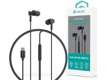   Devia Smart Series M1 Metal In-Ear sztereó fülhallgató - Type-C - fekete