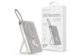   Devia Extreme Speed Series Magnetic 4in1 22.5W powerbank/állvány - Type-C -     10.000 mAh - ezüst