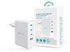 Devia Extreme Speed Series 100W GaN PD hálózati gyorstöltő adapter USB+3xType-C - fehér Devia Extreme Speed Series 100W GaN PD hálózati gyorstöltő adapter USB+3xType-C - fehér
