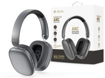   Devia EarBass Pro2 ANC Bluetooth sztereó fejhallgató beépített mikrofonnal -    szürke