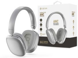 Devia EarBass Pro2 ANC Bluetooth sztereó fejhallgató beépített mikrofonnal -    ezüst