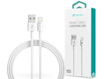   Devia USB - Lightning töltő- és adatkábel 2 m-es vezetékkel - Devia Smart Cable Lightning - fehér