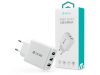 Devia 3xUSB hálózati töltő adapter - 17W - Devia Smart Series 3 USB Charger -   fehér