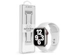   Apple Watch lyukacsos sport szíj - Devia Deluxe Series Sport Band - 42/44/45/49 mm - fehér