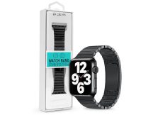   Apple Watch fém szíj - Devia Elegant Series Link Bracelet - 42/44/45/49 mm -    fekete