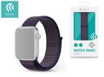   Apple Watch szövet sport szíj - Devia Deluxe Series Sport3 Band - 38/40/41 mm - indigo