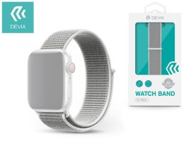 Apple Watch szövet sport szíj - Devia Deluxe Series Sport3 Band - 38/40/41 mm - seashell